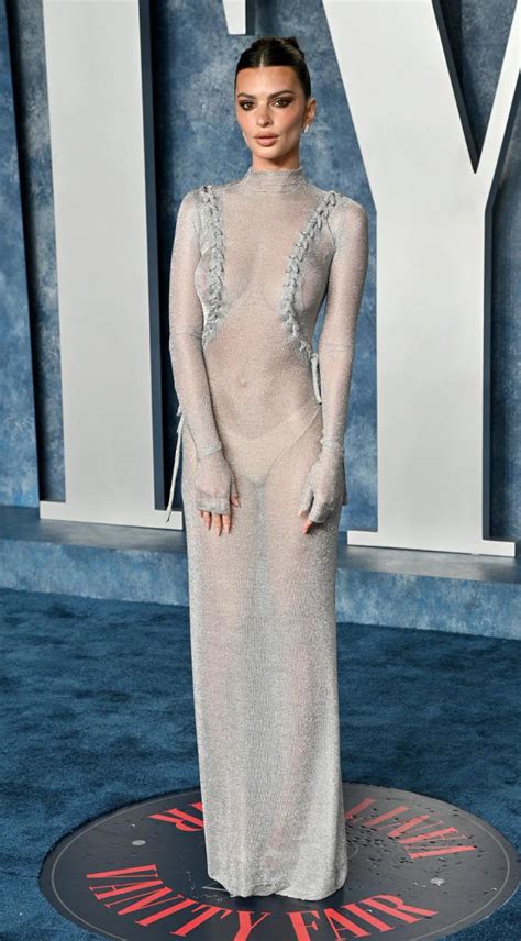 Naked Dresses Dominierten Den Roten Teppich Der Oscars Afterparty