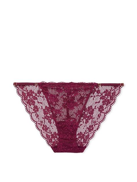 Love Cloud Ayarlanabilir Bikini Külot Bordo VS26423640 Victoria s Secret VSL