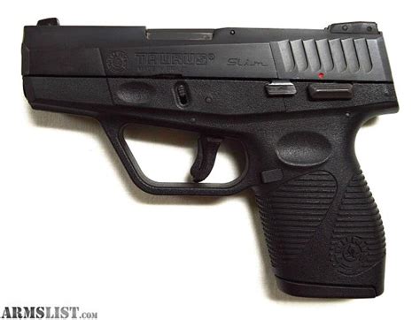 Armslist For Sale Used Taurus Pt740 Slim 40sandw W 1 Mag