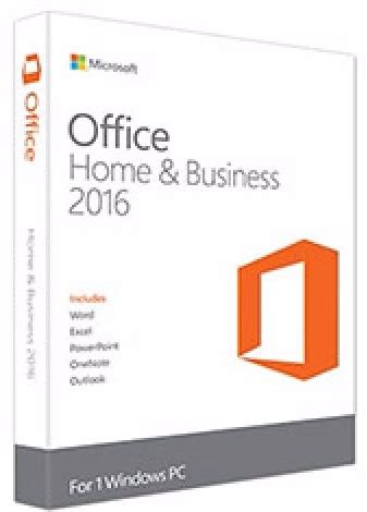 Купить Microsoft Office Home and Business 2016 (ЭЛЕКТРОННАЯ ЛИЦЕНЗИЯ ...