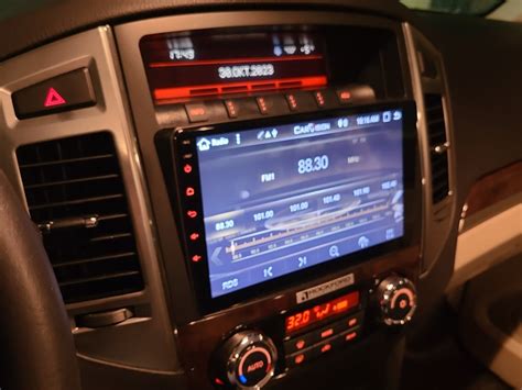 Китайская магнитола. — Mitsubishi Pajero (4G), 3,8 л, 2020 года ...