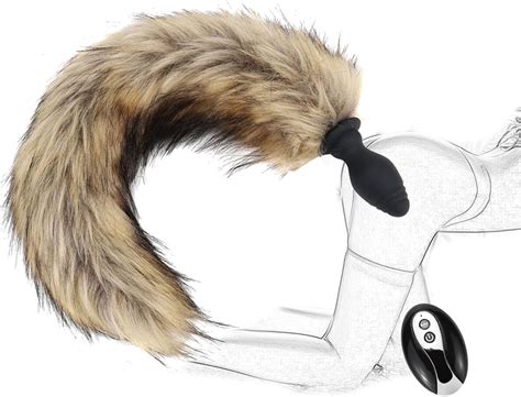 Wnicek Analplug Mit Fuchsschwanz Analvibratoren Anal Dildo Butt Plug Vibrator Mit 10