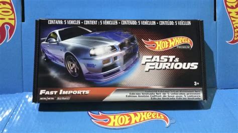 Hot Wheels Premium Fast Furious Fast Imports Box Set Nissan Ford Lamborghini Picclick Au