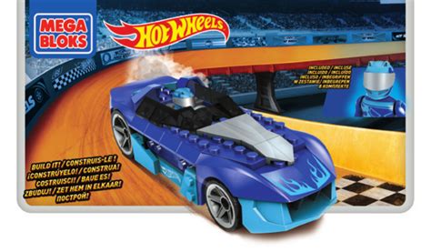 Návod Mega Bloks set CND15 Hot Wheels Yur So Fast