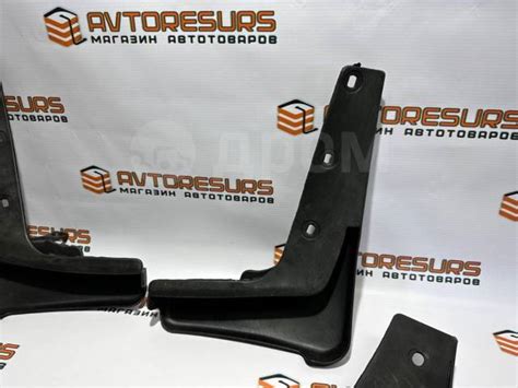 Купить Брызговики Nissan X-Trail (T31) 2007-2015 комплект новые чёрные ...