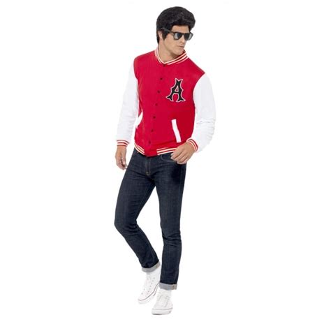 50s College Jock Letterman Jacket Adult Costume
