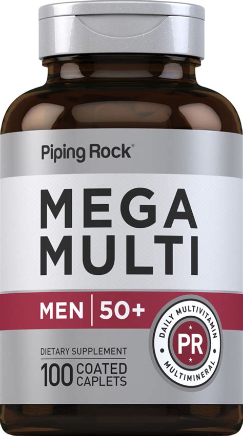 Mega Multi For Men 50 Plus 100 Coated Caplets