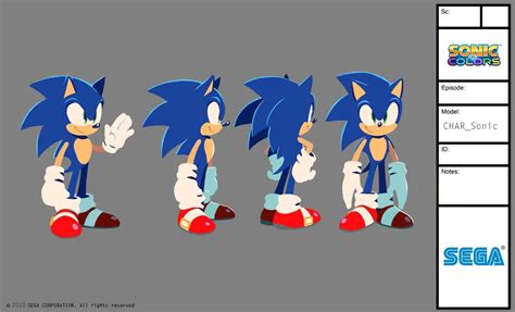 Sonics Design By Tyson Hesse For The Sonic Colors Rise Of The Wisps