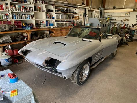 1966 Vette Drivers Front Barn Finds