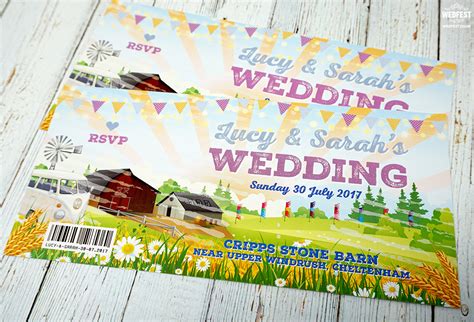 Same Sex Wedding Invitations And Stationery WEDFEST
