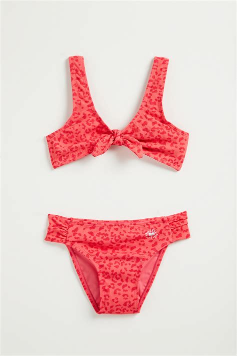 M Dchen Bikini Mit Muster Wefashion