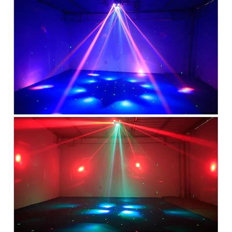 Luz De Palco Moving Head W Rgb Dmx Led Mini Moving Dj Canais Show