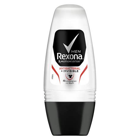 Rexona Men Antiperspirant Roll On Antibacterial Invisible Rexona