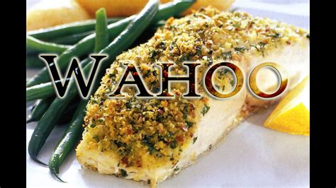 baked wahoo recipe