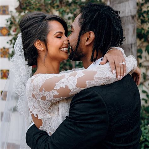 Miguel Just Wed Sweetheart Nazanin Mandi In The Most Dreamy California