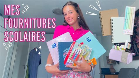 Mes Fournitures Scolaires Mon Organisation Back To School