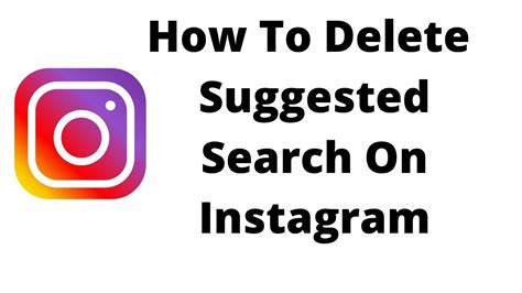 How To Delete Suggestion Search On Instagram How To Remove Suggested