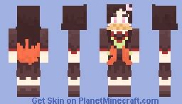 Nezuko from Kimetsu Academy Minecraft Skin