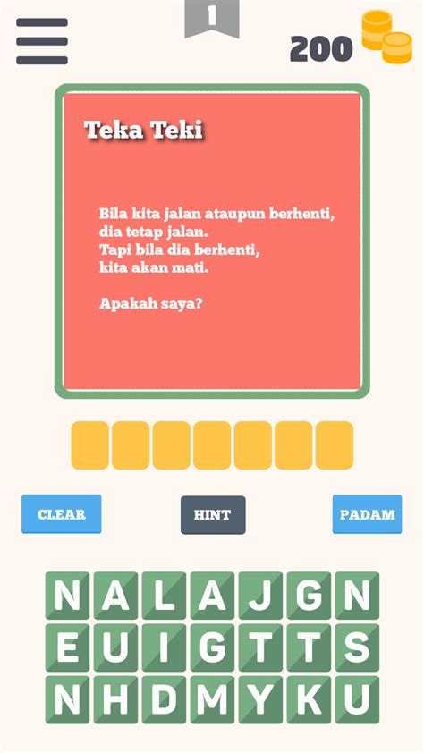 Teka Teki Bahasa Melayu Per Android Download