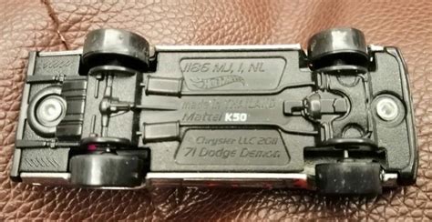 Dodge Demon Flames Zamac Year Anniversary Hot Wheels HotWheels Car Hobbies Toys Toys