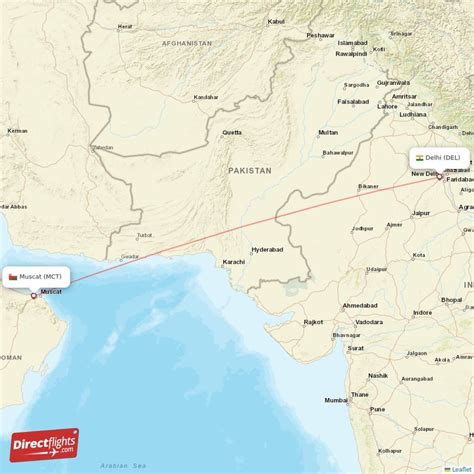 Direct Flights From Delhi To Muscat Del To Mct Non Stop