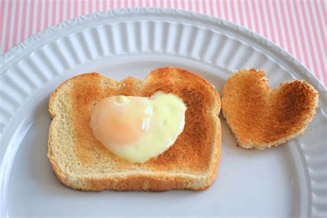 Sunny Side Up Eggs In Toast Measuring Cups Optional