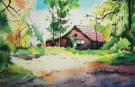 Watercolor Scenery