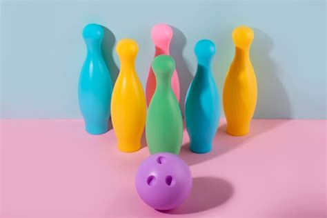 Free Photo | Bowling equipment indoors still life