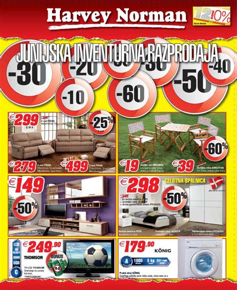 E Katalogi Si Harvey Norman Katalog Junijska Inventurna Razprodaja