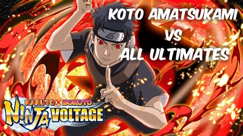 Shisuis Koto Amatsukami Vs All Ultimates Naruto X Boruto Ninja