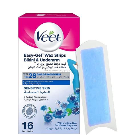 Veet Wax Strips For Bikini Underarm Strips