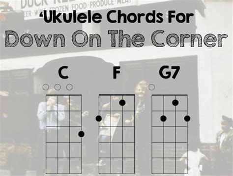 "Down On The Corner" By CCR 'Ukulele Chords – Live Ukulele