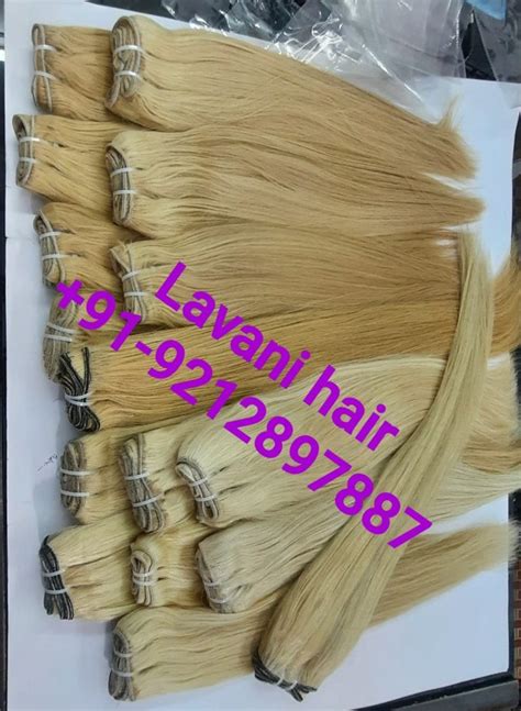 20inch BLONDE Human Hair Packaging Size 100 Gm At Rs 5000 Piece In New Delhi