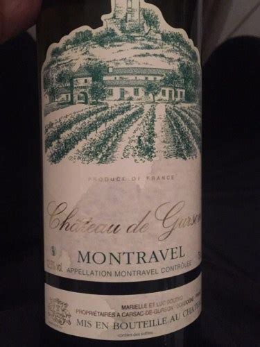 Château de Gurson Montravel Vivino US