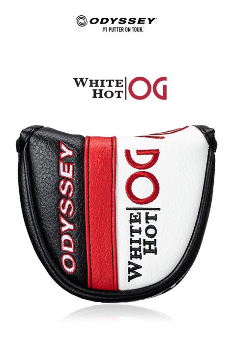 代購代標第一品牌樂淘letao 日本正規品 オデッセイ WHITE HOT OG パターカバー マレット型用 ヘッドカバー ホワイトホット