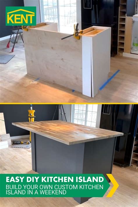 Create Your Dream Kitchen With An Easy DIY Island