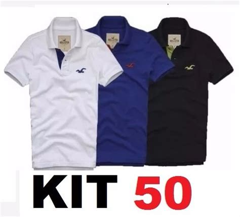 Kit Camisa Polo Masculina Camiseta Polo Atacado Revenda R