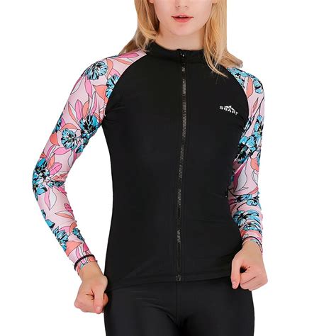 Bikini Women Sunscreen Long Sleeve Surfing Snorkel Grandado