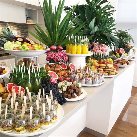 Buffet Display Ideas Decorate