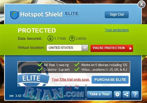 Hotspot Shield Elite V342 Full Crack Cneters