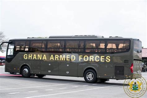 See The 140 Vehicles The President Of Ghana Presented To Ghana Armed