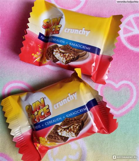 Злаковый батончик Sun Rice "Crunchy" - «Немцы опять радуют своими ...