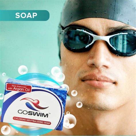 Anti Chlorine Goswim Chlorine Neutralizing After Swim Soap 135 Grams