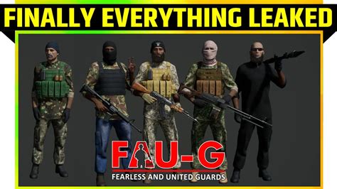 FAU G Everything Leaked FAUG Gameplay With Guns Faug Trailer Faug