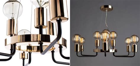 Люстра Loft Industrial Glossy Gold по цене 5 000 руб. купить в Москве с ...