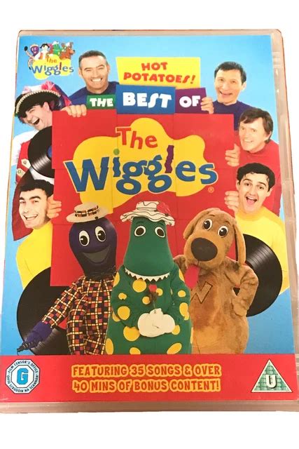 WIGGLES DVD RARE Best Of The Wiggles Hot Potato Merchandise Region UK