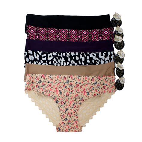 Paquete De Pantaletas Adda Lingerie Modelo PF 1031 Corte A La Cintura Colores Surtidos