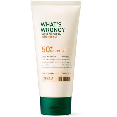 Frudia what's wrong help cicaderm sun cream 50gr | ePonuda.com