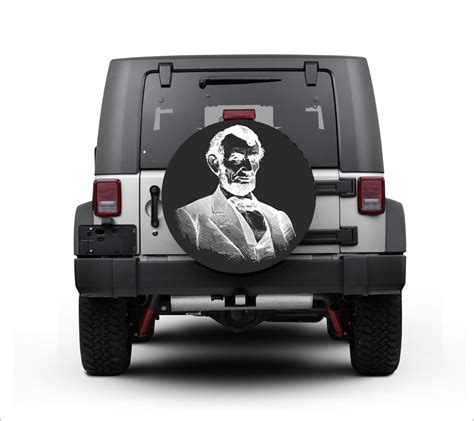Jeep Spare Tire Cover Abraham Lincoln” Jeep T Abraham Lincoln