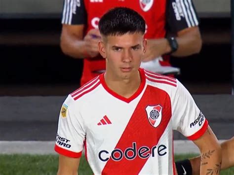 Franco Mastantuono S Early Debut In River Vs Argentinos At Years